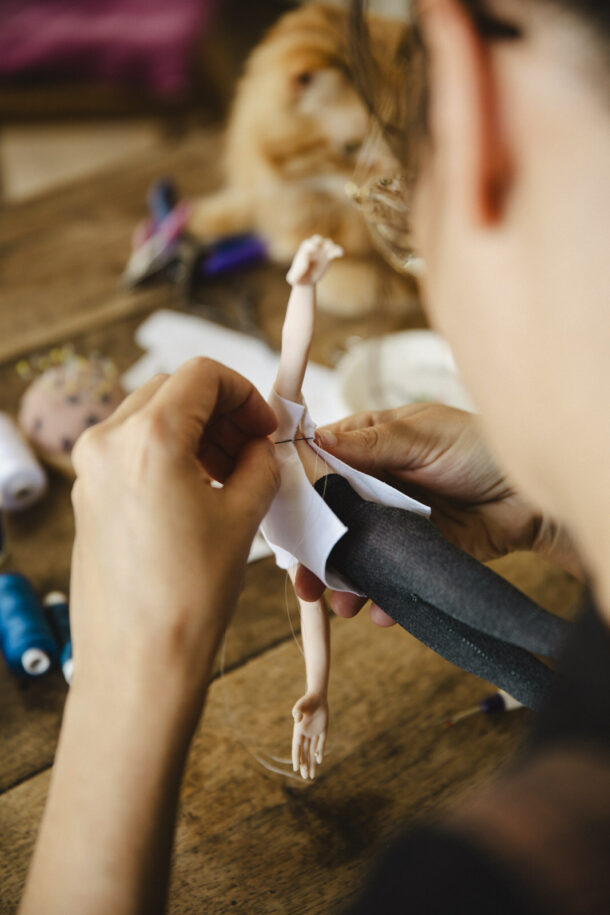 Longchamp craftsman - Élodie Daguin