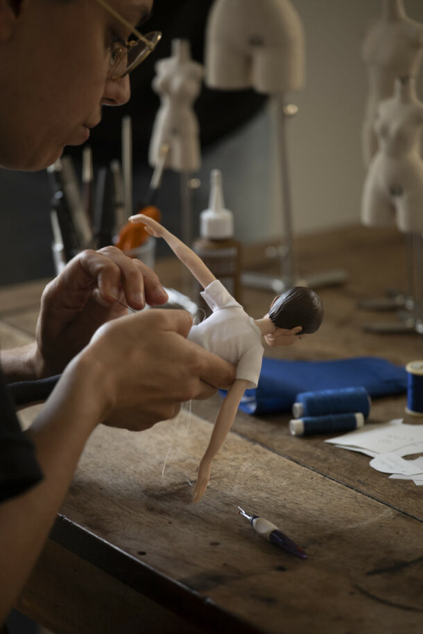 Longchamp craftsman - Élodie Daguin