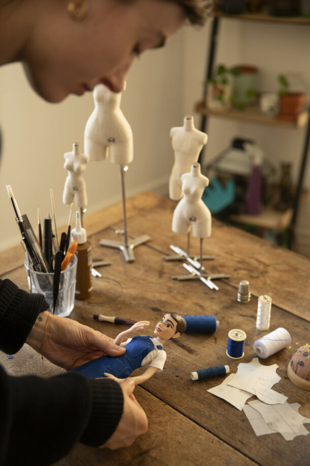 Longchamp craftsman - Élodie Daguin