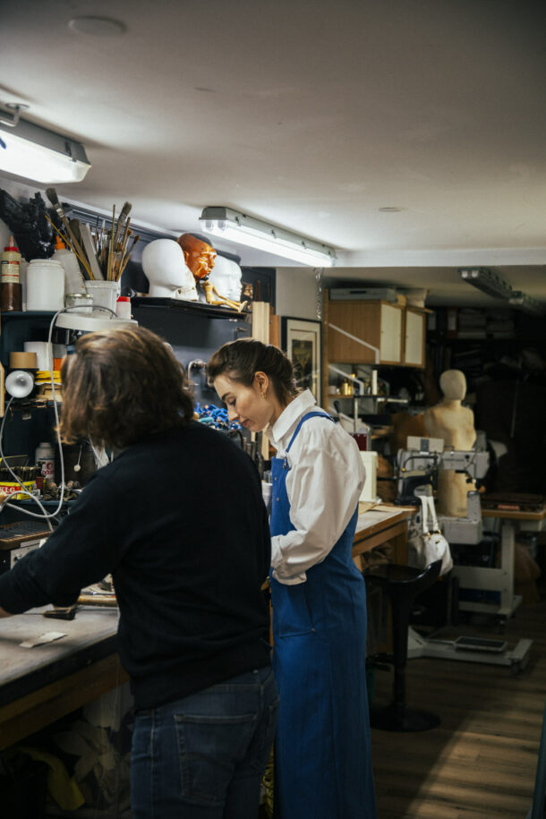 Longchamp craftsman - Élodie Daguin